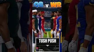 Thumbnail: Team of QB's vs Team of WR's Tush Push Challenge! #madden #madden27 #nfl #gaming