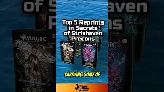 Thumbnail: Top 5 Reprints from Strixhaven Decks at Crash Prices #shorts
