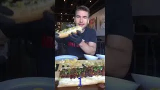 Thumbnail: Can I eat this 3 FOOT HOT DOG EATING CHALLENGE? | Joel Hansen #foodchallenge #eating
