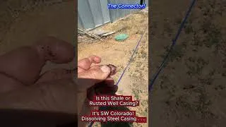 Thumbnail: Rusted Well Casing Material In Water Testing - SW Colorado💧Joel Hellwege, Pagosa Springs, CO