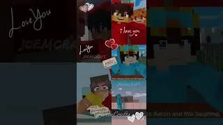 Thumbnail: CASH, MIA, ZOEY, NICO & SHADY Memories of Friendship 🖤  #minecraft  #minecraftanimation #shorts