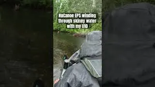 Thumbnail: NuCanoe Electronic Propulsion System handles tight river bends. #fishing #kayakfishingtips