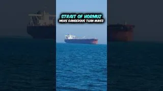 Thumbnail: The Strait Of Hormuz Is More Dangerous Then You Think #shorts #joerogan #iran #trump