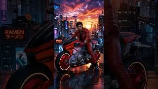 Thumbnail: VELOCITRON ⚡🏍️ | Futuristic 90s Eurodance Ride #Shorts