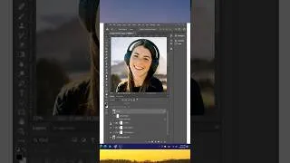 Thumbnail: Smooth Background Blend in Photoshop #shorts