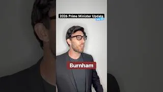 Thumbnail: 🚨7th Prime Minister in 10 years🚨 Let's see what Andy Burnham can do! #latestnews #2026update