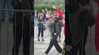 Thumbnail: Robbie Williams entering Kallimarmaro stadium, Athens Greece 02-10-2025