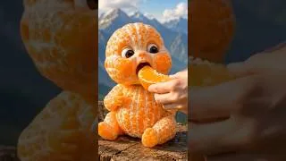 Thumbnail: Tiny Orange Baby’s Magical World 🌸#viralshorts #ytvideos