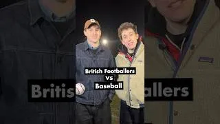 Thumbnail: What do British Footballers know about Baseball!?