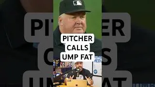 Thumbnail: Pitcher calls the ump fat for getting in the way, a breakdown #baseball #mlb #umpire #jomboy