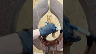 Thumbnail: I Carved A Peaceful Fox 🪵🪚#woodworking #sculpture