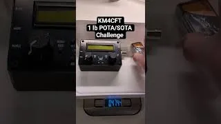 Thumbnail: 1 pound POTA/SOTA challenge KM4CFT version #hamradio @utahforrest