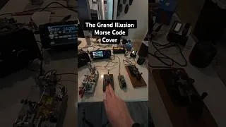 Thumbnail: The Grand Illusion - Morse Code Cover #hamradio #morsecode #shorts