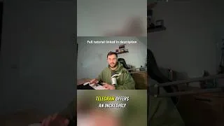 Thumbnail: Build Telegram Apps: Code & Automate with Telethon API!
