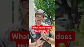 Thumbnail: What sound does this tool make? 😂