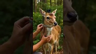 Thumbnail: Wild Deer POV: Fast Escape Through Dense Forest #hirni #shorts #wildlife