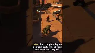 Thumbnail: Lego Star Wars The Skywalker Saga secret dialogue easter egg on Bespin