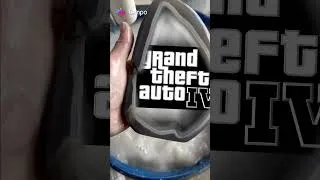 Thumbnail: Cleaning marble of gta 4 logo #shorts