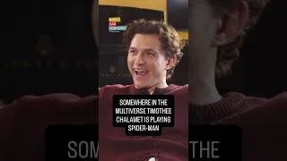 Thumbnail: Tom Holland ponders switching roles with Timothee Chalamet