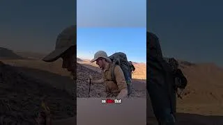 Thumbnail: I found something hidden in the Sahara Desert! 😱 #adventureexploring #adventure #exploring #hiking