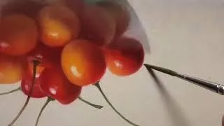 Thumbnail: How to paint a cherry stem
