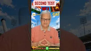 Thumbnail: IND VS SL 2nd test day 3| Will Srilanka Survive? Watch CAT astroanalysis for day 3| #indvssl2026