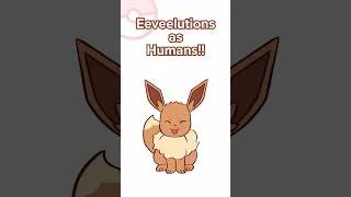 Thumbnail: Eeveelutions as human character designs!! full video for them is up on my channel ;) #pokemon #art