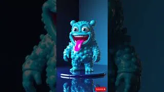 Thumbnail: Funny Monster Spits Out Toys! 😂 | Kids Short #funnycat #catshorts # #zombiecat