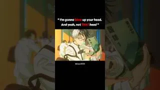 Thumbnail: aim for the head👹 #anime #killblue #funny #comedy #animeedit #fypシ #viral #edit #shounen #shorts