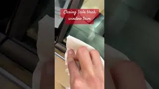 Thumbnail: How to clean your Tesla black window trim after a Car Wash
