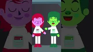 Thumbnail: We're going on a Martian ship Preschool Songs #shorts