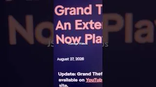Thumbnail: Grand Theft Auto VI An Extended Look Playing now On Netflix and Rockstar Games YouTube Channel