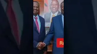 Thumbnail: Raila PRAISING Ruto Infront Of Mudavadi For AU ENDORSEMENT !