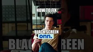 Thumbnail: Black Screen on an ONN TV? Do this! 📺 #Shorts