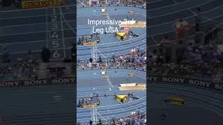 Thumbnail: Wow Impressive 3rd Leg For UsA #athletics #worldathleticschampionships