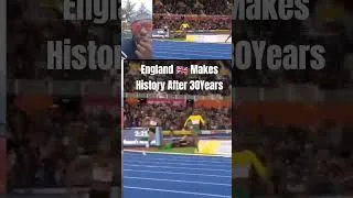 Thumbnail: 👌 Wow England 🇬🇧 Makes History after 30 Years. #trackandfield #sportsnews #jamaica #usa #uk uk