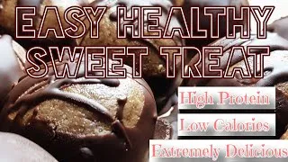 Thumbnail: Low Calories Double Chocolate Pistachios Protein Sweets | Quick, Guilt-free + Weightloss #shorts