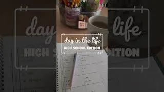 Thumbnail: Homeschool High School Day in the Life