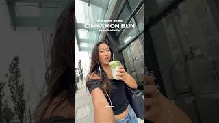 Thumbnail: NEW CINNAMON BUN MATCHA LATTE ?! 🍁🍵🤎