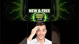 Thumbnail: Hermes Agent V0.18 Just Changed AI Agents Forever!