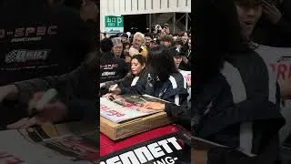 Thumbnail: Sung Kang signing posters for his new movie #drifter at Umihotaru Parking, Tokyo, Japan. #sungkang