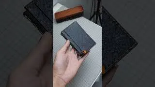 Thumbnail: Handmade zipper wallet made to order #leathercraft #shorts