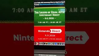 Thumbnail: Back to Back Nintendo Direct Announced