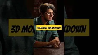 Thumbnail: Dulquer Salmaan as Lucky Bhaskar 3D model Breakdown