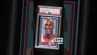 Thumbnail: 1989 Los Ases De La Michael Jordan PSA 4 - July 5, 2023 - Flashback #shorts