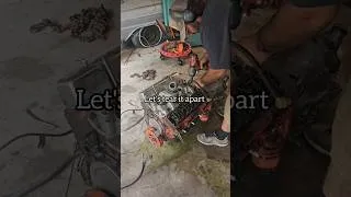 Thumbnail: Tearing down this small block chevy in record time! what happened to it?