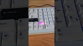 Thumbnail: AKKO Mineral 02 Black On White RGB #customkeyboard #keyboard #rgb