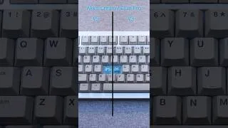 Thumbnail: Akko Creamy Blue Pro V3 vs V5 #linearswitches #customkeyboard #keyboardasmr #keyboard