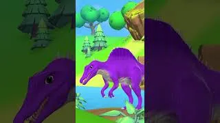 Thumbnail: #shorts #dinosaur #jurassicdinosaurs #jurassicworld  T Rex & Dinosaurs Funny Fishing