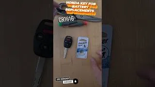 Thumbnail: Honda Key Fob Battery Replacement  #diy #honda #civic #accord
